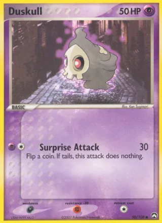 Duskull #50 · Power Keepers Pokémon card