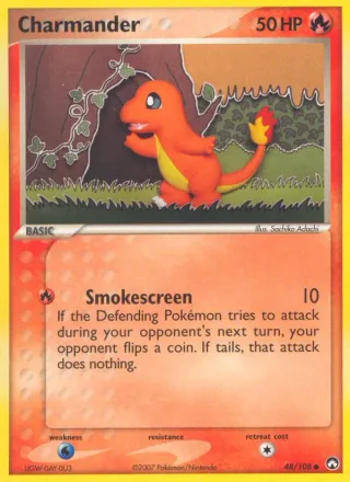 Charmander #48 · Power Keepers Pokémon card