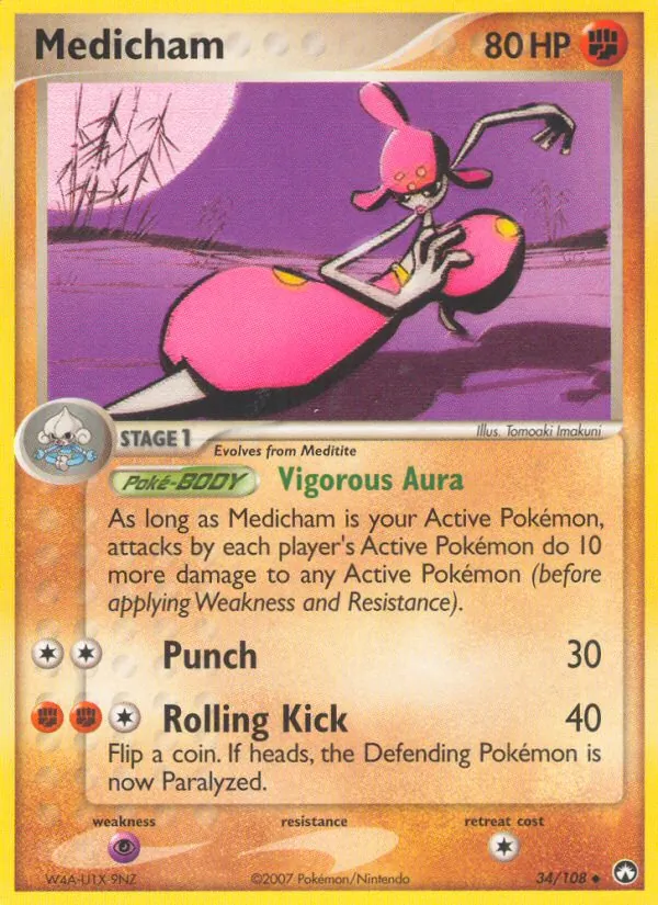 Medicham full card art