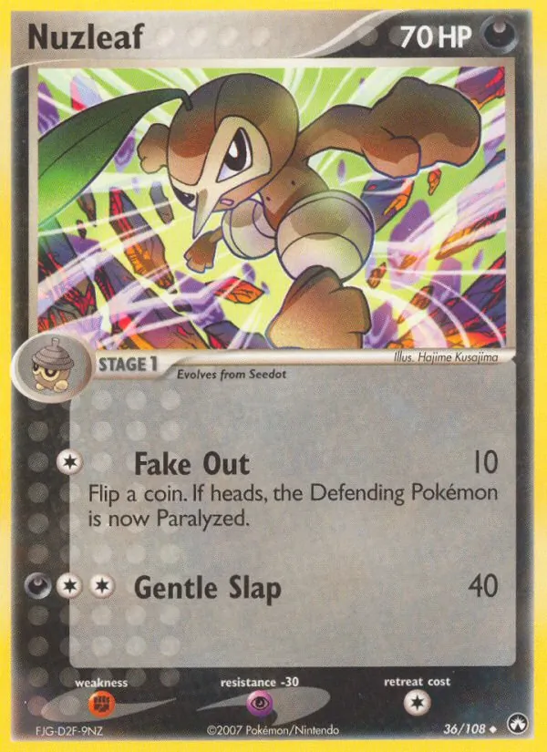 Nuzleaf full card art