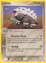 Lairon · Power Keepers Pokémon card