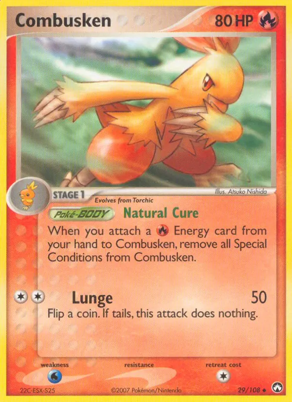 Combusken full card art