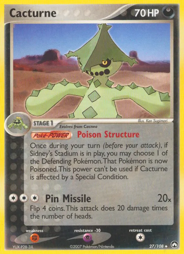 Cacturne full card art