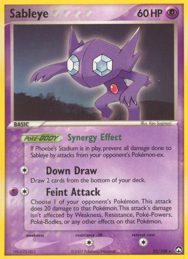 Sableye full card art