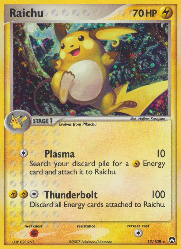 Raichu full card art