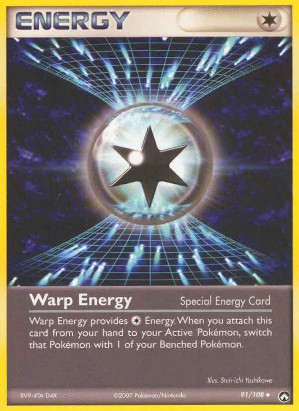 Warp Energy full card art