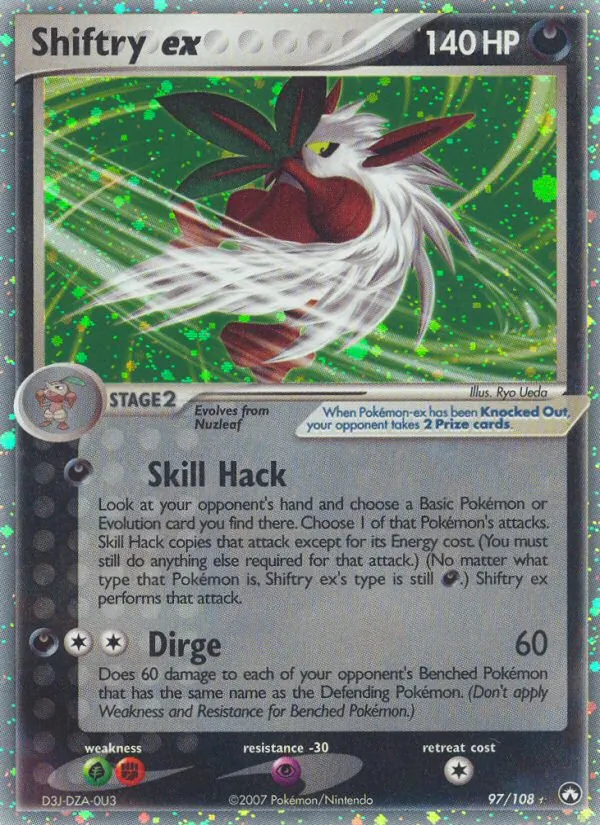 Shiftry ex full card art
