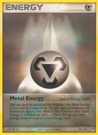 Metal Energy #88 · Power Keepers Pokémon card