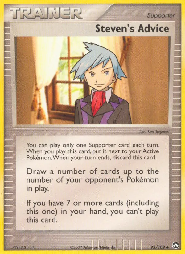 Steven's Advice full card art