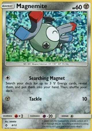 Magnemite #8 · McDonald's Collection 2018 Pokémon card