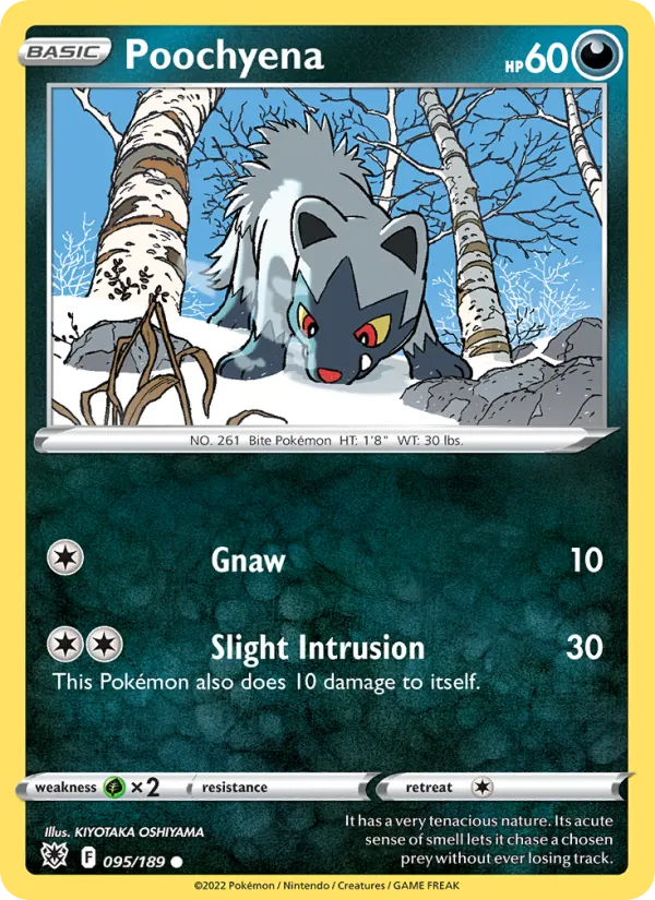 Poochyena full card art