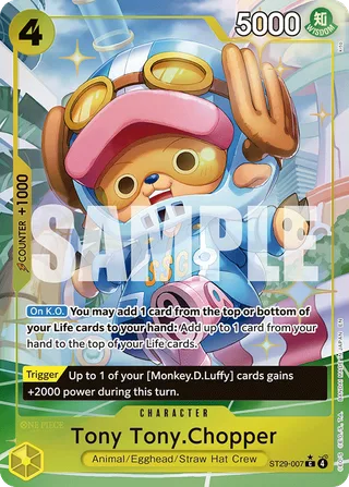 Tony Tony.Chopper (Full Art) #ST29-007-full-art · ST-29: Starter Deck 29 Egghead One Piece card