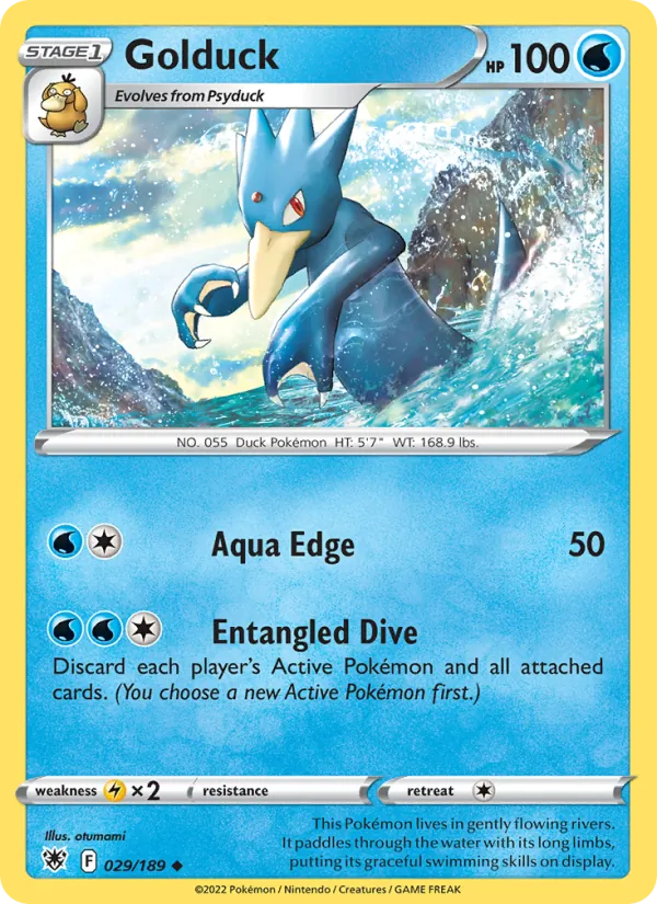 Golduck full card art