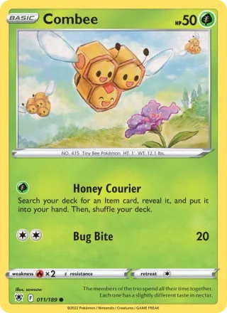 Combee #011 · Astral Radiance Pokémon card