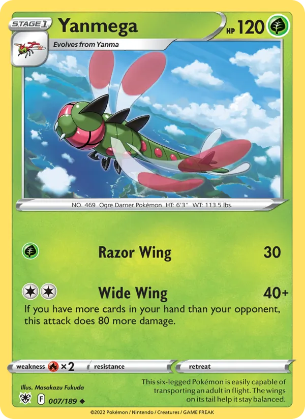 Yanmega full card art