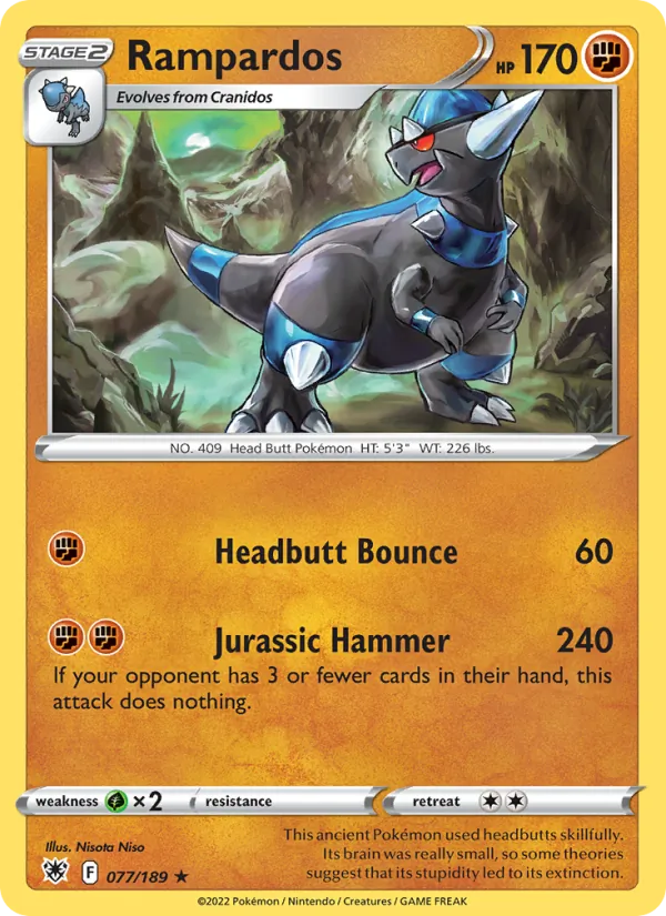 Rampardos full card art
