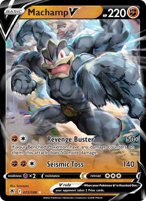 Machamp V full card art