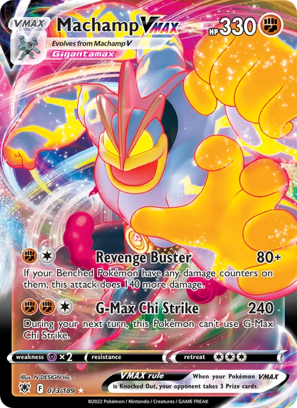 Machamp VMAX full card art