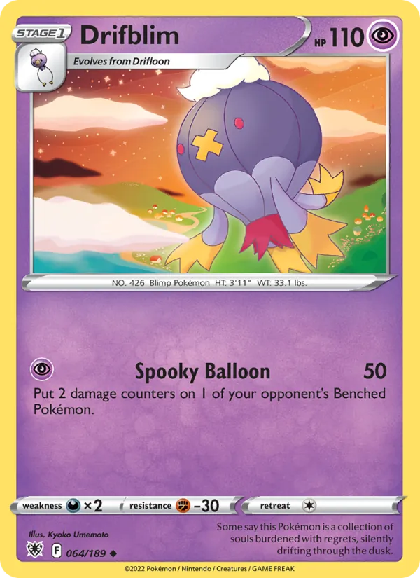 Drifblim full card art