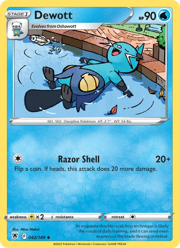 Dewott full card art