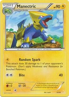 Manectric full card art