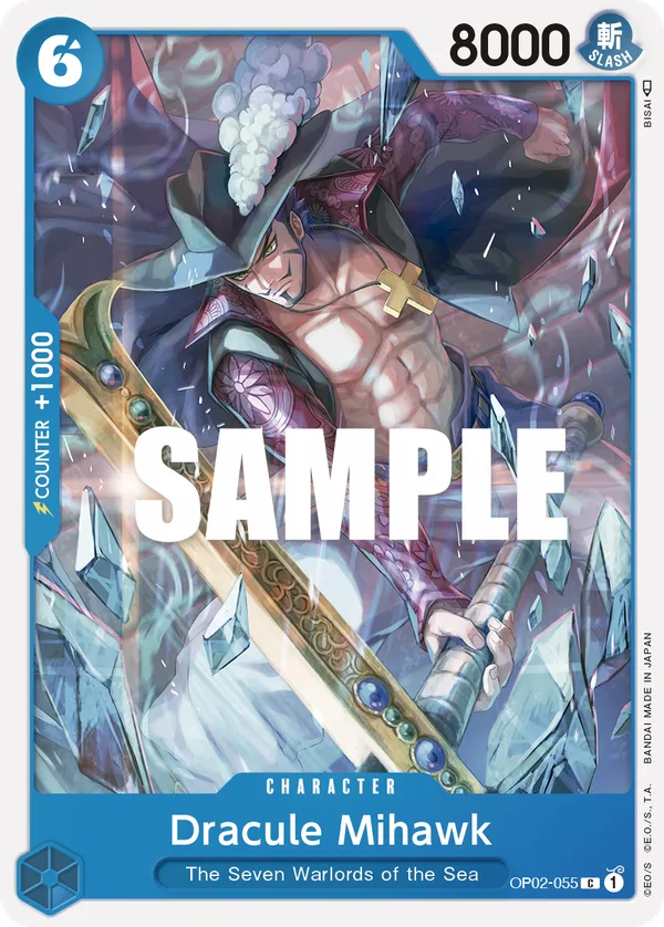 Dracule Mihawk full card art