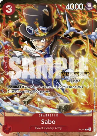 Sabo (CS 2024 Event Pack) #P-044-cs-2024-event-pack · One Piece Promotion Cards One Piece card