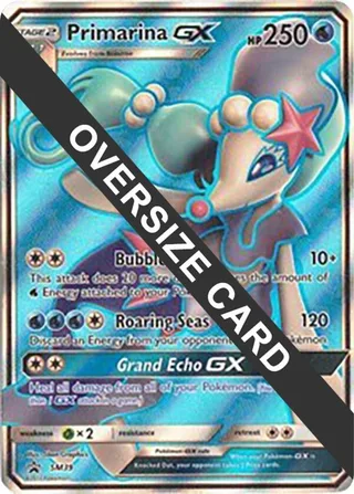 Primarina GX - SM39 #SM39 · Jumbo cards Pokémon card