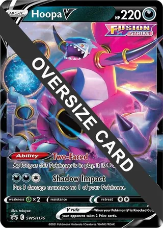 Hoopa V - SWSH176 #SWSH176 · Jumbo cards Pokémon card