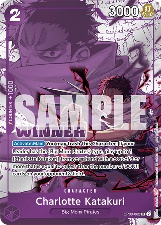 Charlotte Katakuri (Winner Pack 2025 Vol. 3) #OP08-062-winner-pack-2025-vol-3 · One Piece Promotion Cards One Piece card