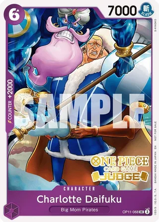 Charlotte Daifuku (Judge Pack Vol. 7) #OP11-068-judge-pack-vol-7 · One Piece Promotion Cards One Piece card