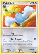 Swablu · Platinum Pokémon card