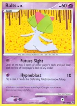 Ralts · Platinum Pokémon card
