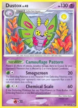 Dustox · Platinum Pokémon card