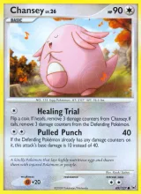 Chansey · Platinum Pokémon card