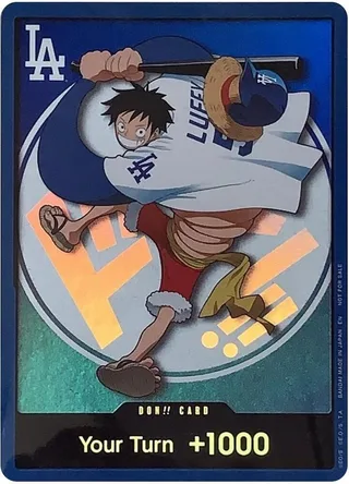 DON!! Card (LA Dodgers 2026 Promo) #don-card-la-dodgers-2026-promo · One Piece Promotion Cards One Piece card