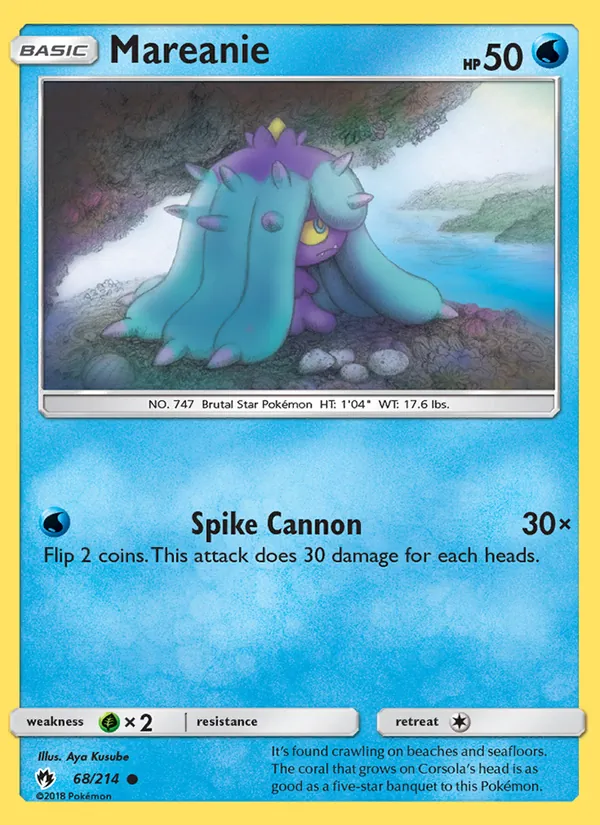 Mareanie full card art