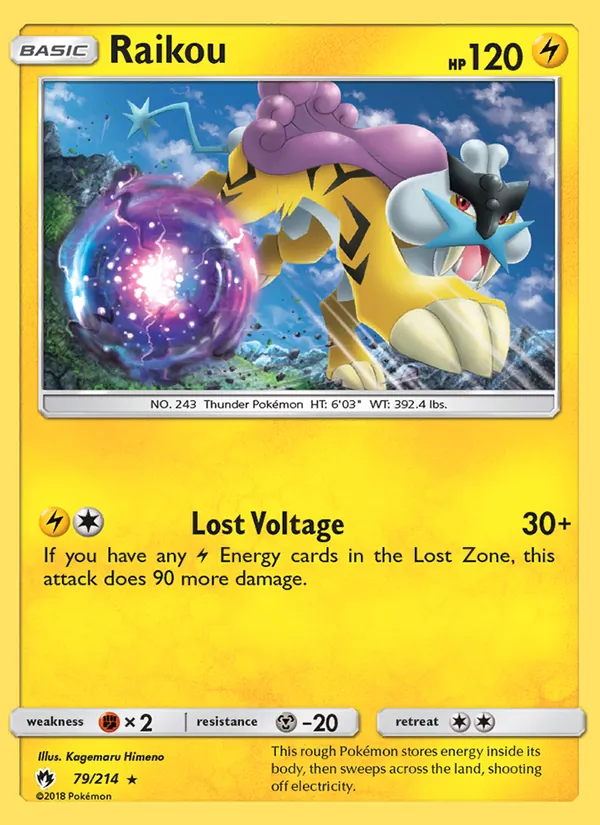 Raikou full card art