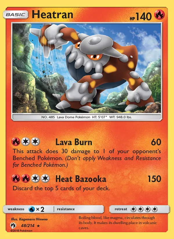 Heatran full card art