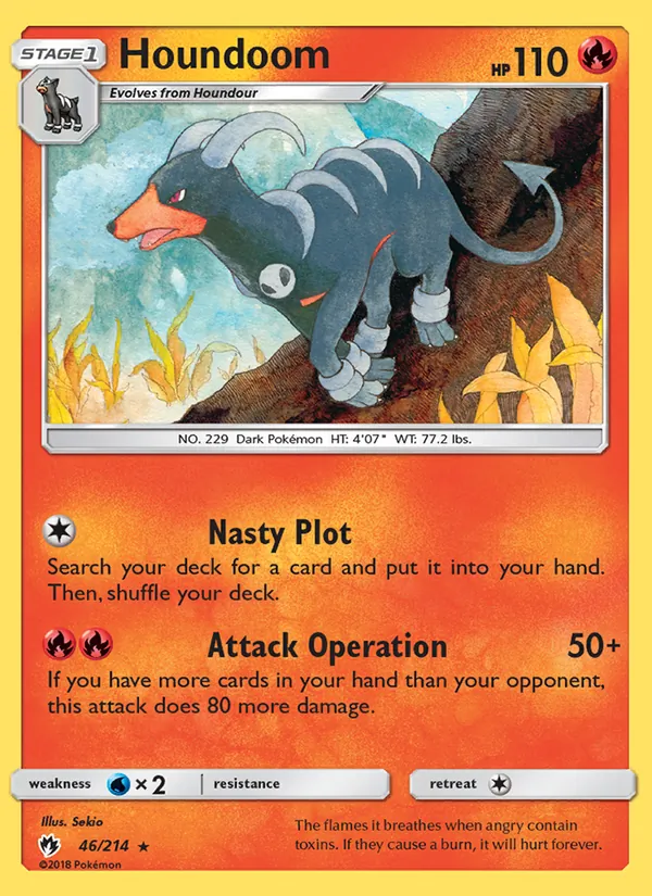 Houndoom full card art