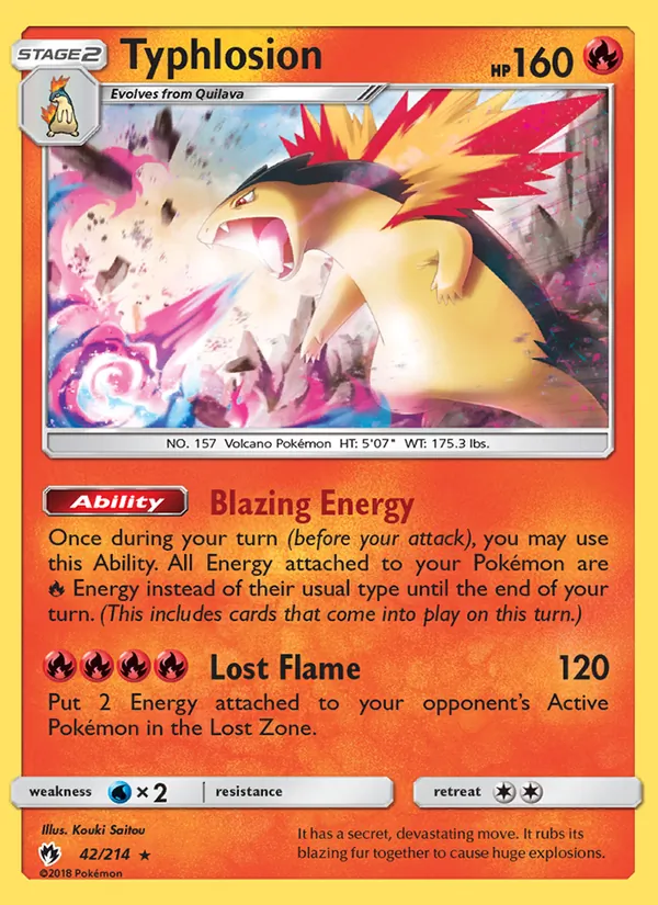 Typhlosion full card art