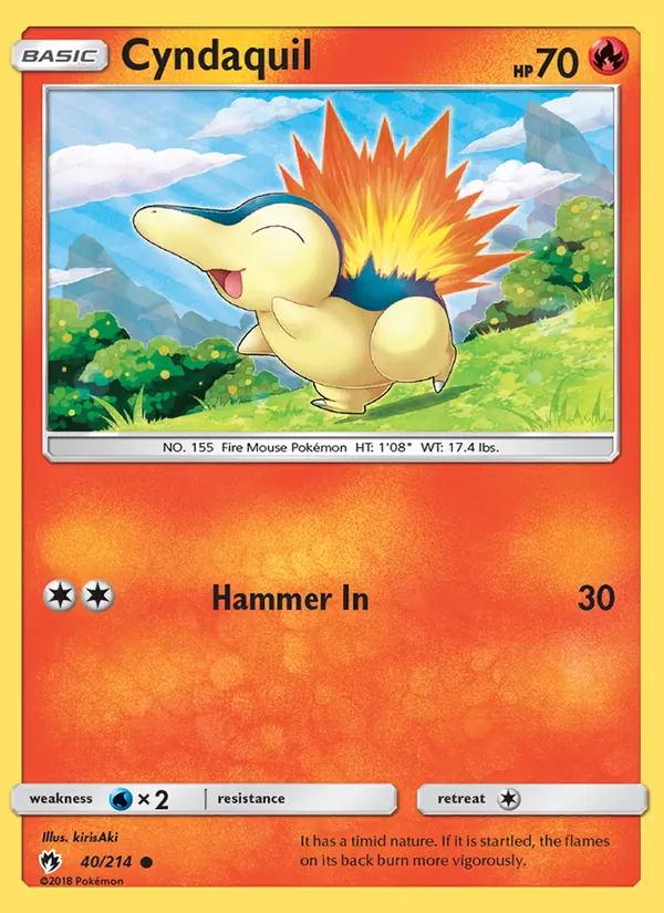 Cyndaquil full card art