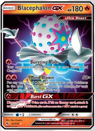 Blacephalon GX #52 · Lost Thunder Pokémon card