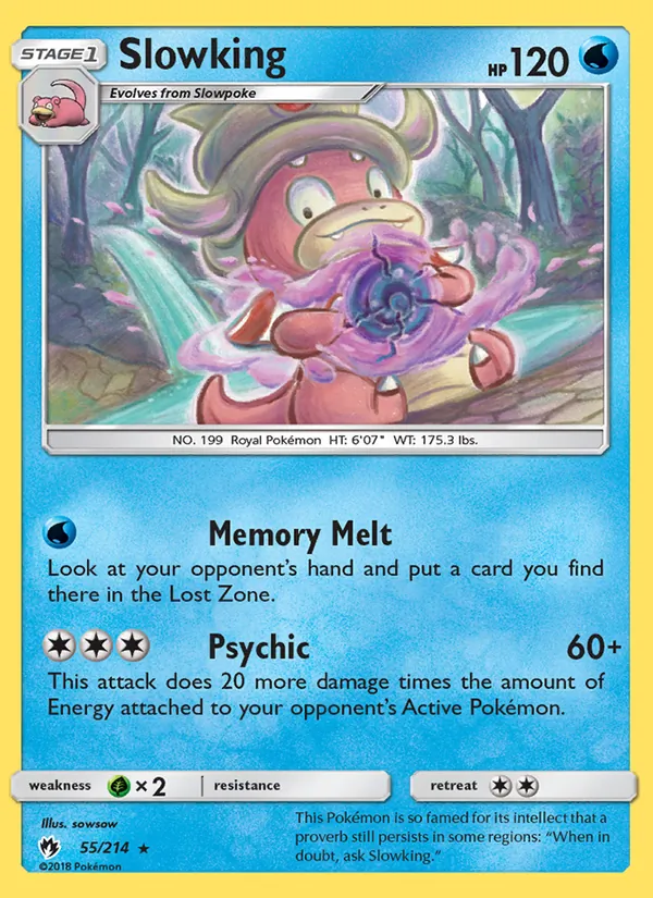 Slowking full card art