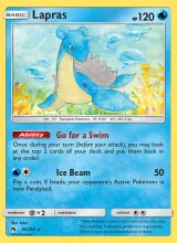 Lapras · Lost Thunder Pokémon card
