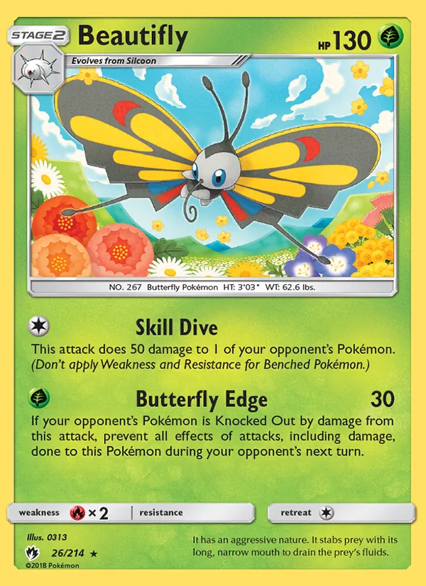 Beautifly full card art
