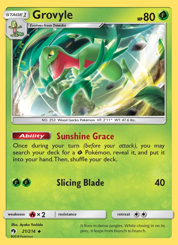 Grovyle full card art