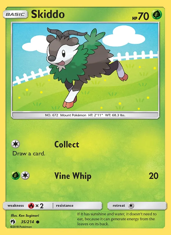 Skiddo full card art
