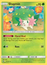 Shaymin · Lost Thunder Pokémon card