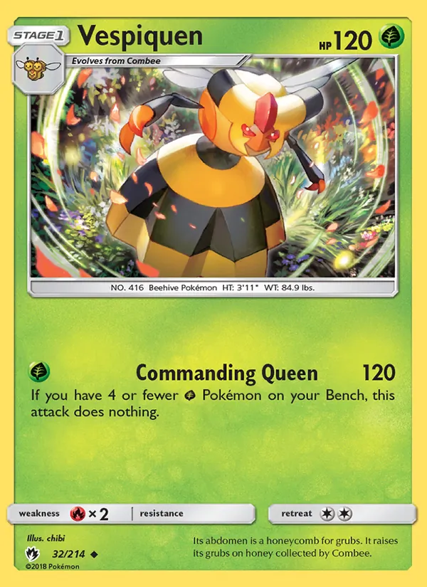 Vespiquen full card art